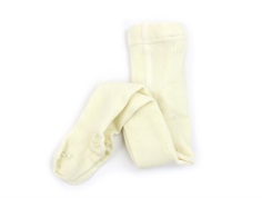 Lil Atelier wood ash woolen tights